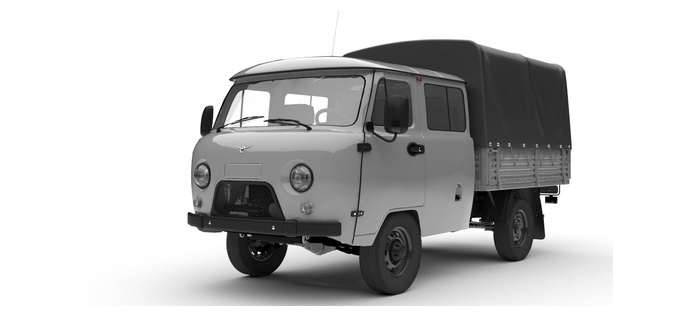 УАЗ Двойная кабина с бортом 2.7 5MT (112 л. с.) Euro-V Стандарт 552