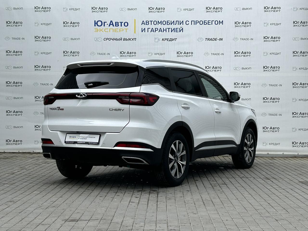 Автосалоны Юг-Авто Эксперт | Купить б/у Chery Tiggo 7 PRO Белый 1.5 CVT  (147 л.с.) 2023 года по цене 2 155 000 рублей с пробегом в Новороссийске