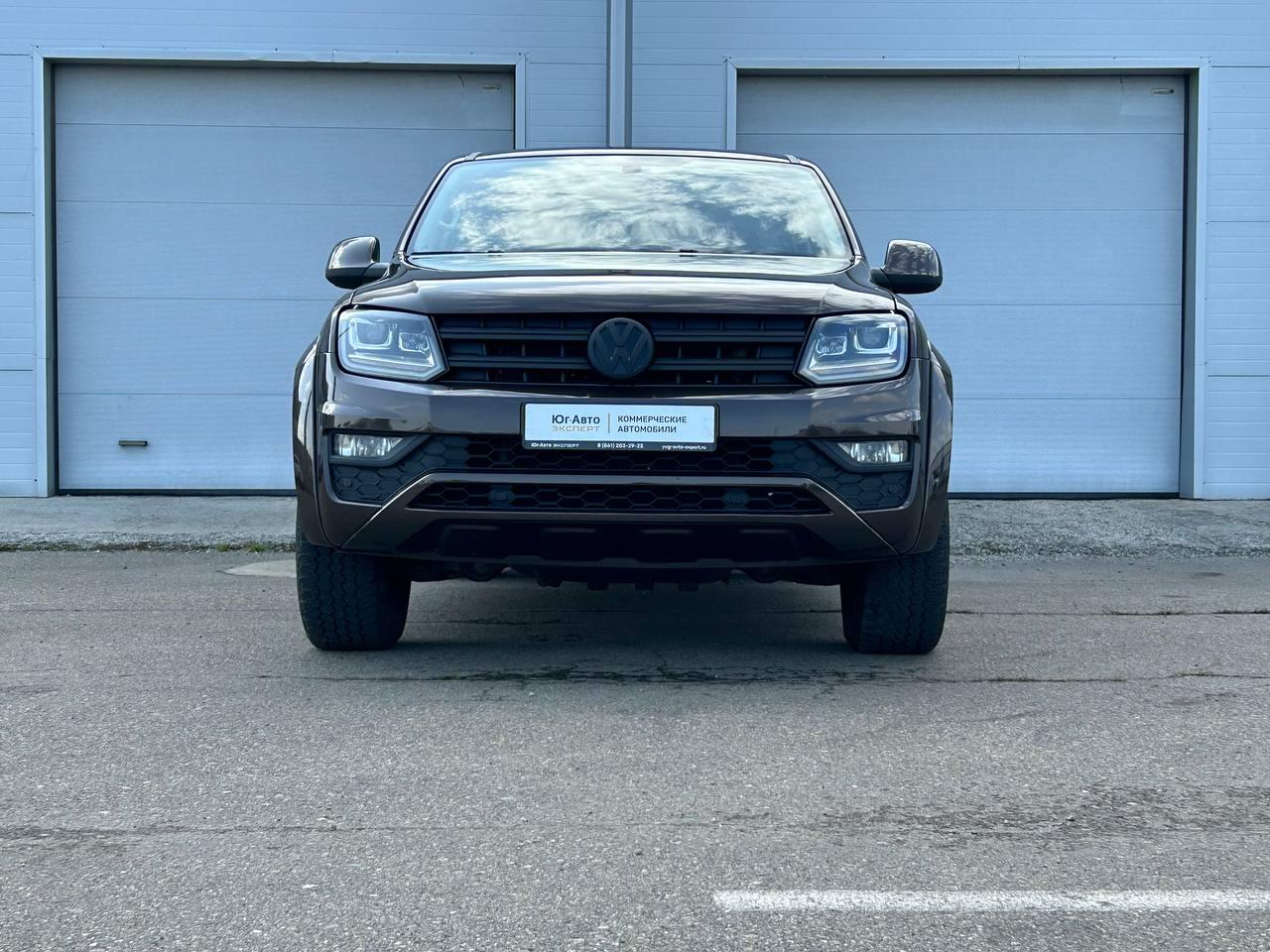 Купить б/у Volkswagen Amarok 2016 по цене 2 920 000 руб в Юг-Авто. Пробег  129 262 км 2.0 biTDI AT 4Motion (180 л. с.) Коричневый