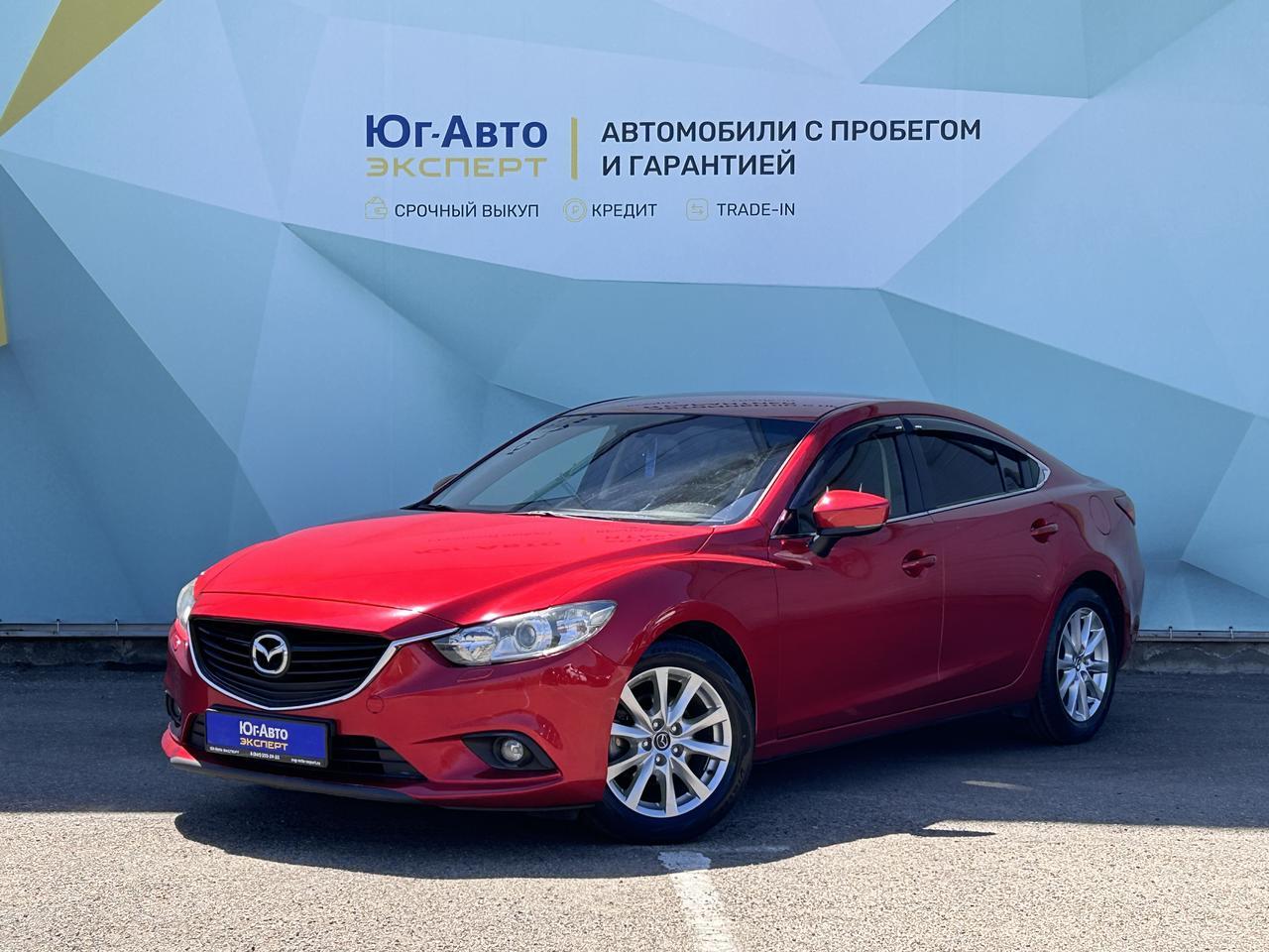 Купить б/у Mazda 6 2017 по цене 2 095 525 руб в Юг-Авто. Пробег 88 887 км  2.0 SKYACTIV-G AT (150 л. с.) Красный